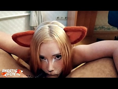 ❤️ Kitsune ਉਸ ਦੇ ਮੂੰਹ ਵਿੱਚ ਡਿਕ ਅਤੇ ਕਮ ਨਿਗਲ ਸੁਪਰ ਸੈਕਸ  ﹏